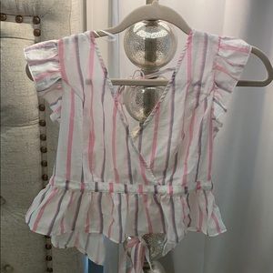 Pink and blue 2 piece sets (never worn)